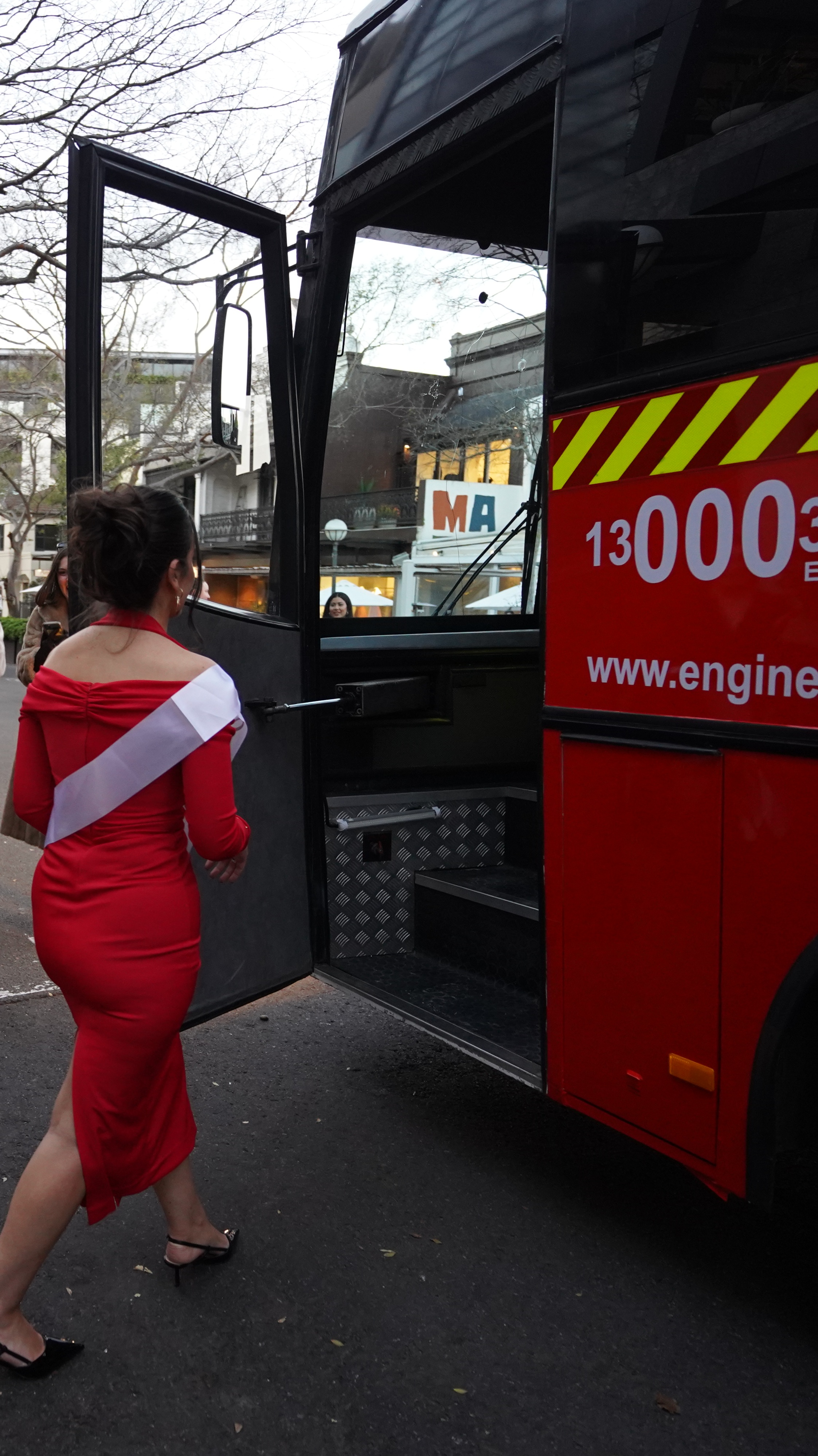 NSW Party and Rescue Fire Bus event entry in Sydney
